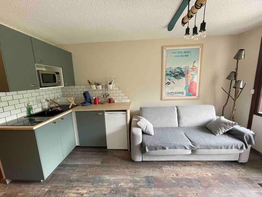 Studio Refait A Neuf Avec Balcon - Famille - Parking Couvert Chamrousse Eksteriør billede